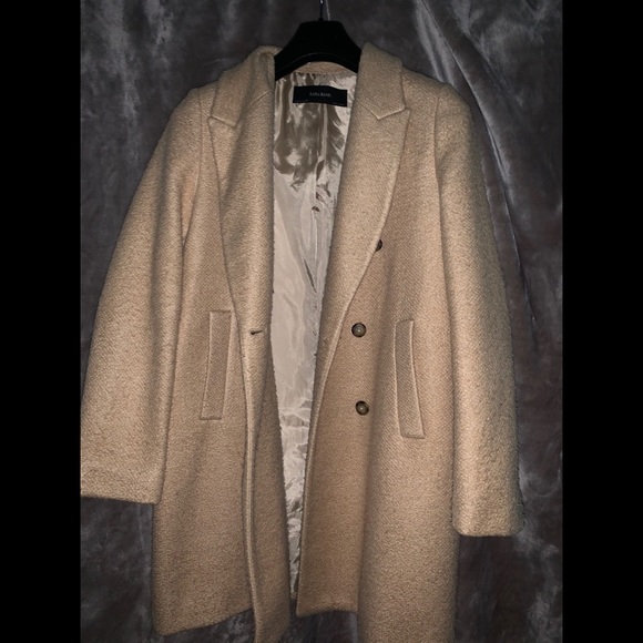 Zara tan coat - Picture 1 of 3